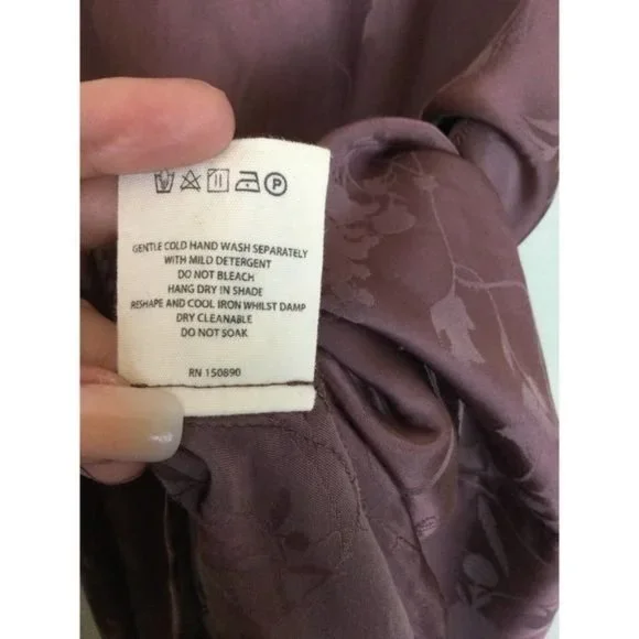 Spell and the Gypsy Jacquard Maxi Fishtail Ocean Skirt Purple XXL - Picture 7 of 10